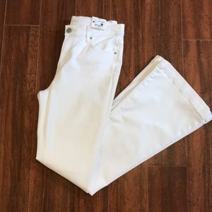 NWT White Flare Jeans